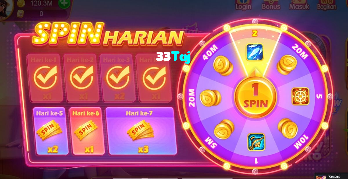33Taj casino presented on mobile device in Pakistan with slots and live games